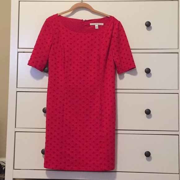 LC Lauren Conrad Dresses & Skirts - NWOT LC Lauren Conrad Red Polka Dot Dress Size 8